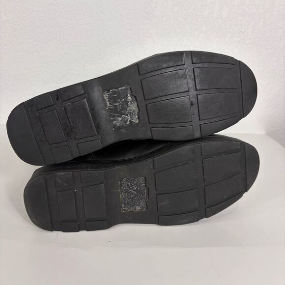 Coach Black Leather Monogram Kayla Signature Logo Tall Winter Boots Size 9.5 - Picture 12 of 14